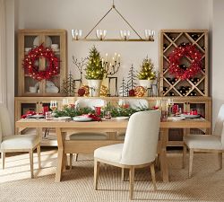 Modern Farmhouse Extendable Dining Table (76"-112")