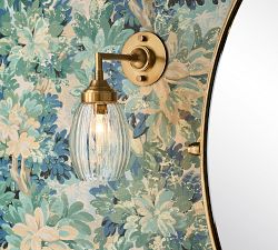 Everly Ribbed Glass Sconce (10")