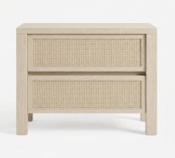 Marina Cane Nightstand (32")