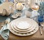 Coastal Embossed Stoneware Dinnerware Collection