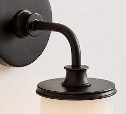 Hayes Alabaster Single Sconce (11")