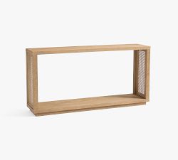 Marina Cane Console Table (60")