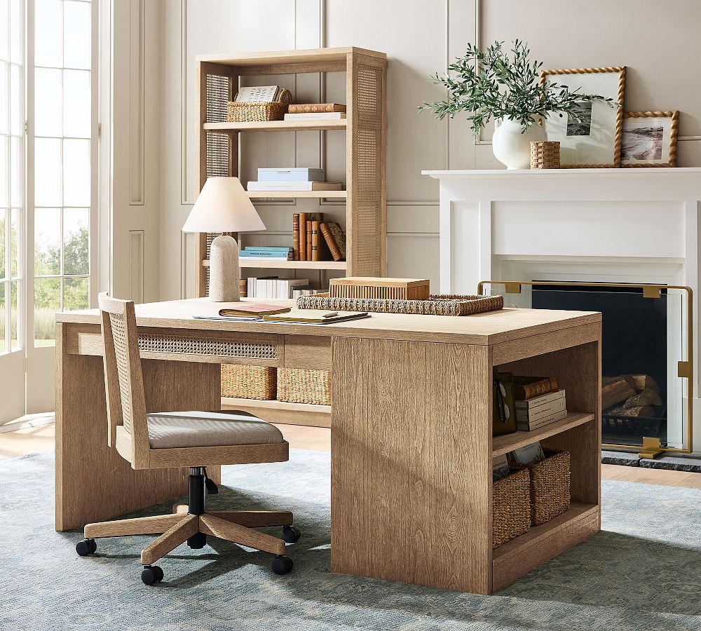 Marina Peninsula Desk (62") by Pottery Barn