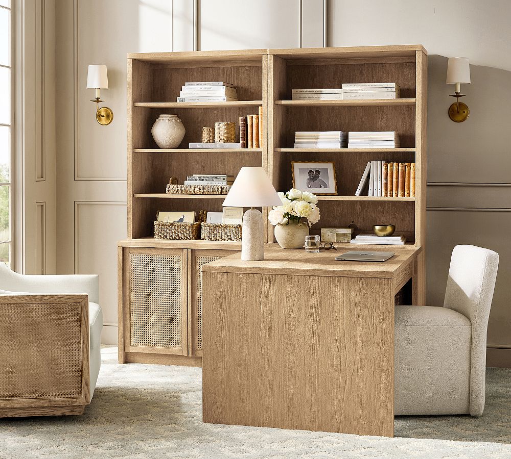 Marina Peninsula Desk with Storage (72") by Pottery Barn