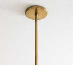 Meyer Flared Glass Pendant (17")