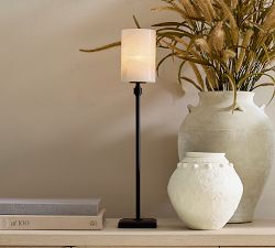 Pearson Alabaster Console Table Lamp (19")