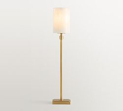 Pearson Alabaster Console Table Lamp (19")