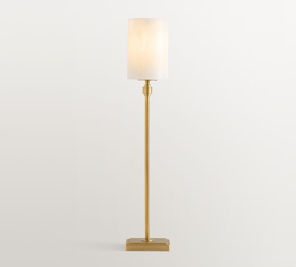 Pearson Alabaster Console Table Lamp (19") by Pottery Barn