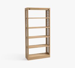 Marina Cane Etagere Bookcase (36")