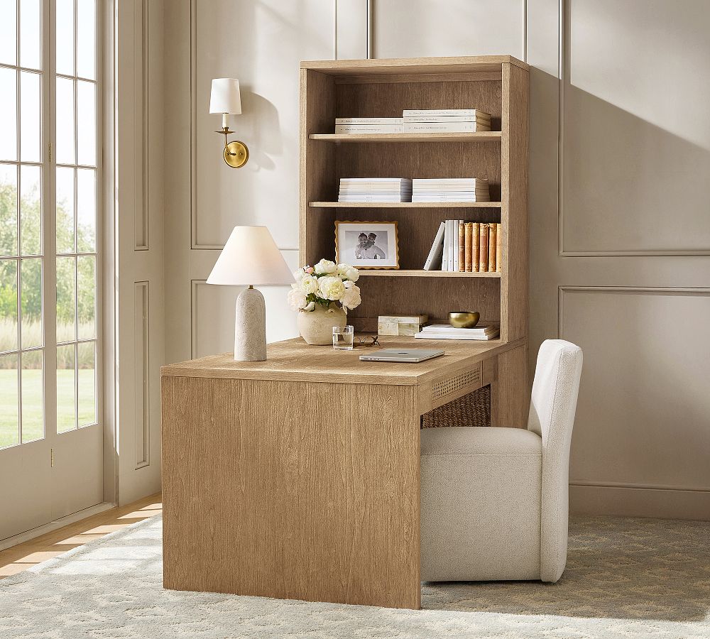 Marina Peninsula Desk with Storage (36") by Pottery Barn