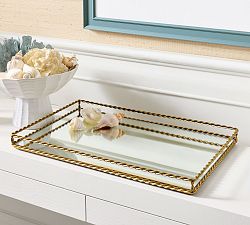 Braided Brass Tray