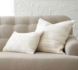 Damia Textured Lumbar Pillow Cover