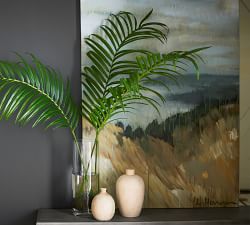 Faux Oversized Palm Leaf Branches