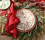 Frosted Juniper Berry Charger Plates - Set of 4