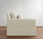 York Square Arm Deep Seat Slipcovered Chair and a Half