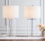 Aria Glass Table Lamp (23")