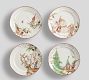 Forest Gnome Christmas Spirit 16-Piece Dinnerware Set
