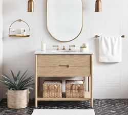 Faux Faded Striped Agave Plant