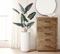 Faux Alocasia Tree - 5'