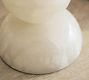 Ela Alabaster Stacked Table Lamp (22")
