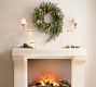 Faux Lit Oversized Avant-Garde Wreath &amp; Garland