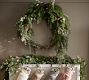 Faux Lit Oversized Avant-Garde Wreath &amp; Garland
