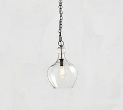 Open Box: Flynn Recycled Glass Pendant (12"-17")