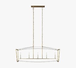 Open Box: Roffe Metal Linear Chandelier (49")
