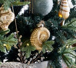 Gold Shell Ornament