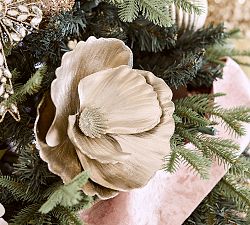LoveShackFancy Metallic Flower Tree Pick