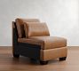 Build Your Own York Square Arm Deep Seat Leather Sectional