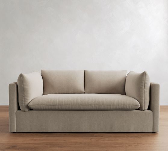 Palmetto Slipcovered Sleeper Sofa (55"-79") by Pottery Barn