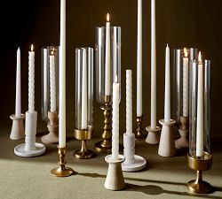 Napa Brass Hurricane Candle Holder