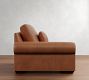 Build Your Own Big Sur Roll Arm Deep Seat Leather Sectional