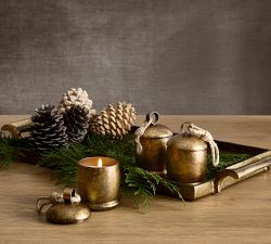 St. Jude Vintage Bell Candle - Winter Spruce