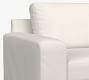 Big Sur Slipcovered Swivel Outdoor Lounge Chair