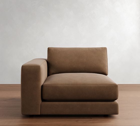 Build Your Own Carmel Lounge Square Arm Leather Sectional