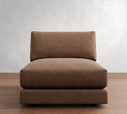 Build Your Own Carmel Lounge Square Arm Leather Sectional