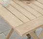 Indio Eucalyptus Folding Outdoor Bistro Table (24")