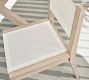 Indio Eucalyptus &amp; Mesh Outdoor Dining Chair