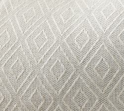 Sunbrella® Recycled Diamond Outdoor Pillow