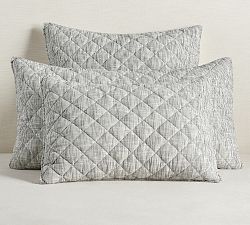 Jasper Striped Quilted Sham