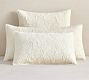 LoveShackFancy Rosette Velvet Quilted Sham