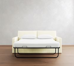 Westwood Slim Arm Deep Seat Slipcovered Sleeper Sofa (53"&ndash;84")