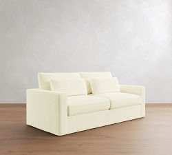 Westwood Square Arm Deep Seat Slipcovered Sleeper Sofa (58"&ndash;89")