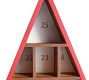 Rustic Wooden House Advent Calendar