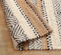 Crosby Striped Jute Rug