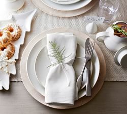 Holiday Tree Stoneware Place Card Holders - Set of 4