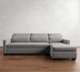 York Square Arm Deep Seat Chaise Sectional (84"&ndash;115")