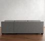 York Square Arm Deep Seat Chaise Sectional (84"&ndash;115")